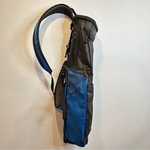 PING MOON-LITE 2-Way BLUE Range Carry GOLF BAG